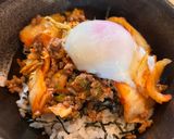 超☆超簡単☆肉味噌キムチ丼作り方4写真