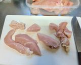 鶏むね肉のヤンニョムチキン作り方1写真