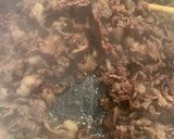 甘辛牛肉としそのいなり作り方1写真