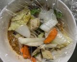 肉無豆腐中華風オイレモン味白菜野菜炒め作り方13写真