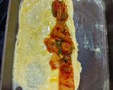 キムチ卵の揚げ焼き♪作り方2写真