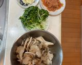 からしマヨ炒め舞茸と明太子の混ぜパスタ作り方1写真