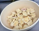 鶏むね肉とインゲンと人参とエノキの生姜焼き作り方6写真
