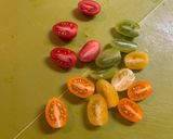 水菜と野菜のパンサラダ作り方1写真
