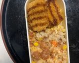 レンジ簡単中華風ビビンバ味炒飯弁当作り方15写真
