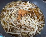 餡が麺に絡む!もやし餡の味噌ラーメン作り方7写真