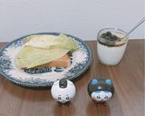 ☆効率よくタンパク質を☆エグチトースト作り方3写真