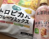 冷凍フルーツを使ってフルーツティー🍹✨作り方1写真