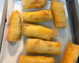 ベーコンポテトペッパー春巻き作り方5写真