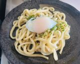 もろ味噌で味付け釜玉うどん🥚作り方5写真