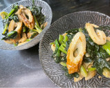簡単！ちくわとほうれん草の温サラダ🥗作り方5写真