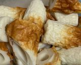 【大人の惣菜】竹輪でなんちゃってピリ辛酢豚作り方1写真