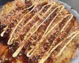 米粉とライスペーパーのお好み焼き作り方7写真
