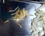 らっきょうオイスターソース焼きそば作り方2写真