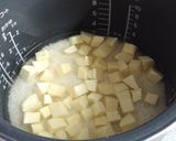 簡単！さつま芋の炊き込みご飯作り方4写真