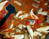 しめじとサンマの水煮缶アラビアータ作り方3写真