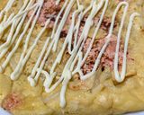 簡単　たらこ焼き（お好み焼き）２枚分作り方13写真