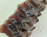マヨ＆ネギで かつおのたたき(腹節)作り方6写真