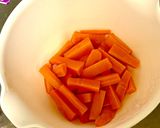 付け合わせに♪甘〜い人参のバターソテー作り方2写真