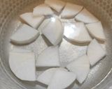大根とわかめの味噌汁作り方3写真