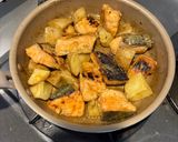 こってり濃厚鮭じゃがカレーマヨ作り方5写真