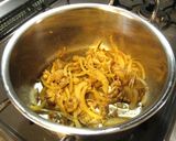 生麺で作った乾麺で作るカレーうどん作り方5写真