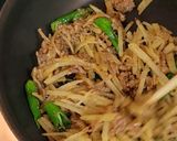『豚味噌とじゃが芋のシャキシャキ炒め』作り方5写真