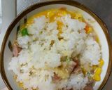 全てレンジ冷めても美味しい洋風梅炒飯弁当作り方9写真