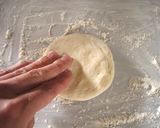 味噌汁ピザ作り方15写真