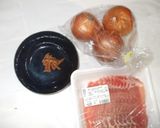 玉ねぎ梅干し炒め♪簡単作り方1写真