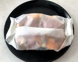 レンジで簡単！かぼちゃベーコンの包み蒸し作り方3写真