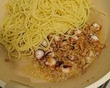 タコとツナのパスタ作り方3写真