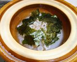 【土鍋】のりとちくわの炊き込みごはん作り方4写真