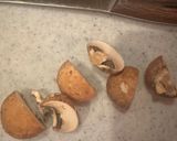 余ったお餅で簡単アヒージョ🍄作り方1写真