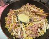 キノコたっぷりやみつきコーンバター作り方4写真