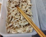 レンジで常備菜◎ササミと蓮根のお浸し作り方5写真