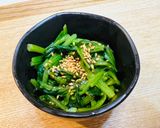 ほうれん草の茎、大量消費！中華おひたし作り方5写真