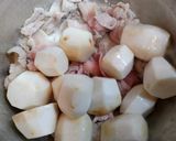 簡単夕飯昼食！里芋と豚バラのにっころがし作り置き作り方6写真
