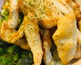 米粉の揚げ焼き●鶏肉スティック作り方4写真
