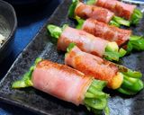 偏食克服！ピーマンとチーズのベーコン巻き作り方5写真