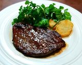 牛ヒレ肉ステーキ　マルサラソース作り方8写真