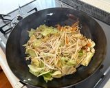 みんな大好き！町中華の野菜炒め（肉なし）作り方5写真