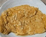 簡単★昼食!和風のお豆腐オムレツ作り方5写真