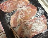 豚ロース生姜焼き用肉でポークピカタ作り方2写真