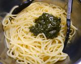 簡単！大葉クリームパスタ作り方1写真