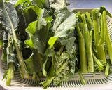 のらぼう菜のにんにく味噌マヨ和え作り方1写真
