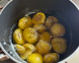 栗の甘露煮（メープル風味）作り方7写真