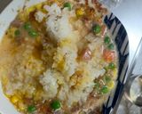 レンジ簡単中華風ペスカトーレ味炒飯弁当作り方9写真