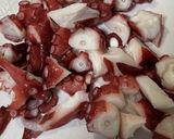 四毒抜き 米粉でたこ焼き作り方2写真