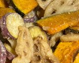 さつま芋🍠かぼちゃ🎃れんこん♪デパ地下デリ風惣菜作り方4写真